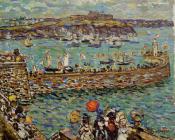 莫里斯 巴西 加斯特 : Lighthouse at St Malo